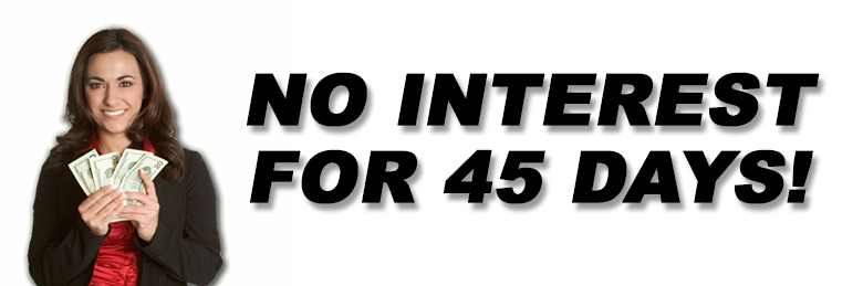 No interest for 45 days